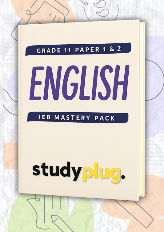 Grade 11 English P1 & P2 - Study Guide 2025
